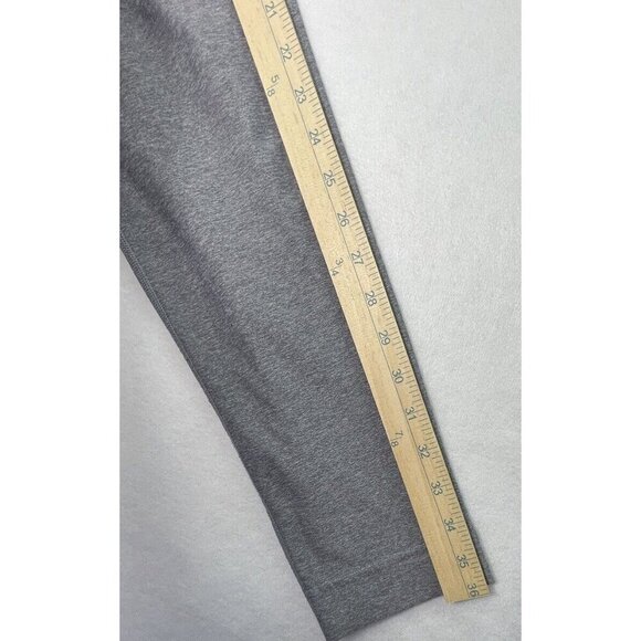 Lululemon Heathered Slate Gray Jet Crop Slim Pants Jogger Lounge Pants Women's 2 - Picture 6 of 6